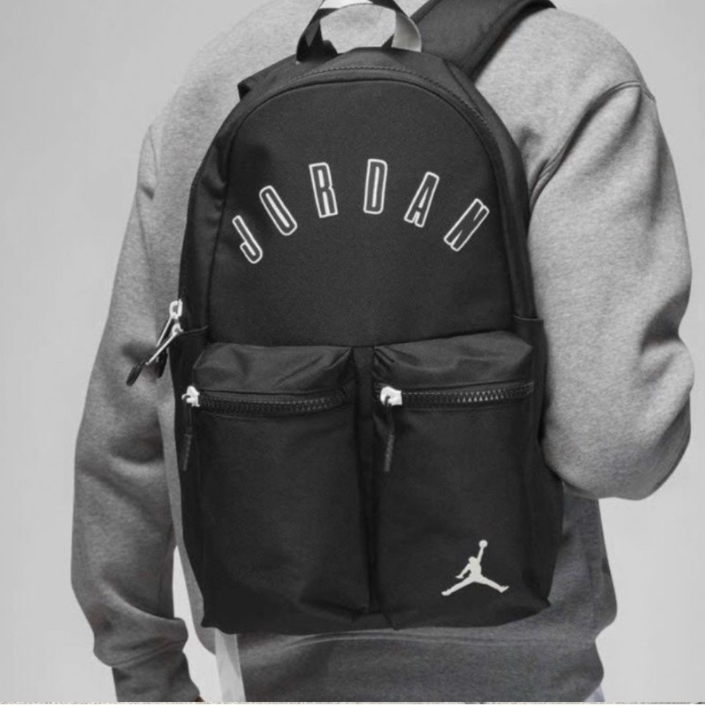 Jordan MVP Backpack in black/white jumping man One Size NWT